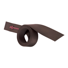 Weaver Leather Nylon Tie Strap with Holes - 1-3/4" X 60" - Brown