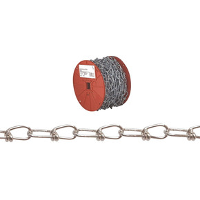 Campbell Blu-Krome Double Loop Chain - 200' - 3