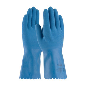 Safety Works Grit Coated Latex Gloves - Large