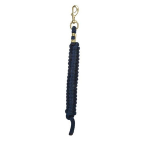 Weaver Leather 10' Brass Snap Poly Lead Rope - Navy