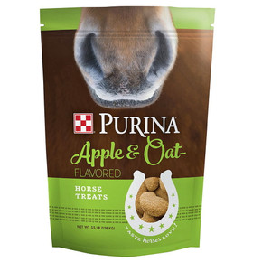 Purina Apple & Oat-flavored Horse Treats - 3.5 Lb