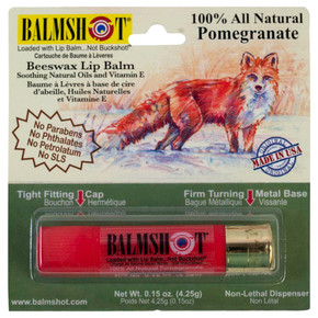 Balmshot Spf 15 Pomegranate Lip Balm