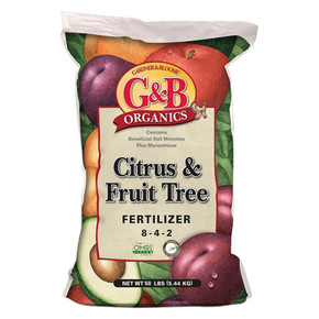 G&B Organics 8-4-2 Citrus & Fruit Tree Fertilizer