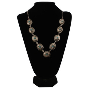 M&f Western Women's Antique Silver Necklace M&f Western Women's Antique Silver Necklace