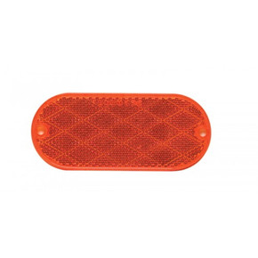 Uriah Products Oval Trailer Reflector - 4-3/8" X 1-7/8"