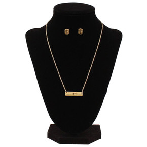Blazin Roxx Women's Stamped Cross Jewelry Set Blazin Roxx Women's Stamped Cross Jewelry Set
