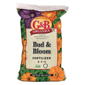 G&B Organics Bud & Bloom Fertilizer - 50 lb