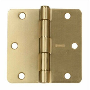 National Hardware Brass Door Hinge - 3-1/2"