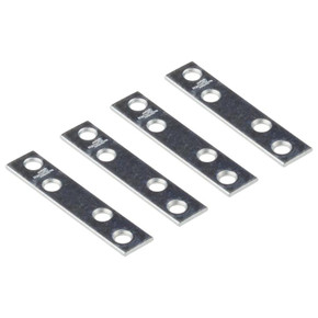 National Hardware Zinc Plated Mending Plate - 3" X 5/8"