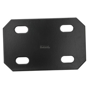 National Hardware Black Mending Plate - 4-3/4" X 3" X 1/8"