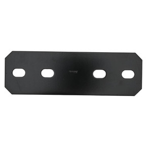 National Hardware Black Steel Mending Plate - 9-1/2" X 3" X 1/8"