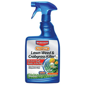 Bioadvanced All-in-one Ready-to-use Lawn Weed & Crabgrass Killer I