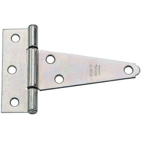 National Hardware Zinc Plated Extra Heavy Strap T Hinge - 5"