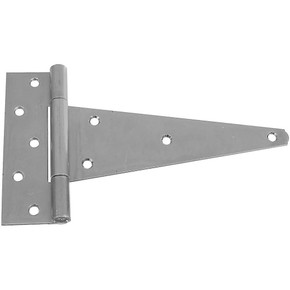 National Hardware Zinc Plated Extra Heavy Strap T Hinge - 6"