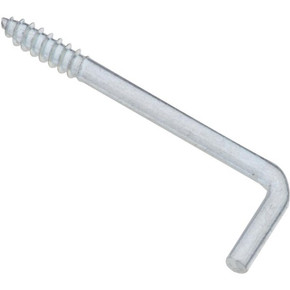 National Hardware Square Bend Hook - 2-1/4" - 5 pk National Hardware Square Bend Hook - 2-1/4" - 5 pk
