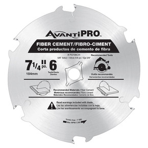 Avanti Pro Carbide Tipped Saw Blade - 7-1/4"