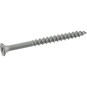 Hillman Fas-n-Tite Gray Exterior Coated Wood Screw - #8 X 2-1/2"