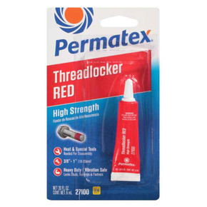 Permatex High Strength Threadlocker Red - 6ml Permatex High Strength Threadlocker Red - 6ml