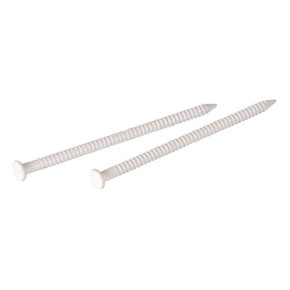 Hillman Fas-N-Tite Ringed Shank Panel Nail - White Hillman Fas-N-Tite Ringed Shank Panel Nail - White