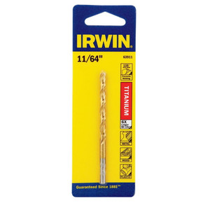 Irwin Titanium Jobber Drill Bit - 11/64"