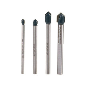 Bosch Glass And Tile Bit Set - 4 Pcs