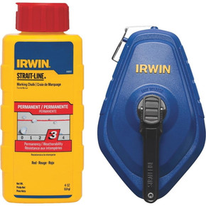 Irwin Speed-line Reel & Chalk Combos - Red