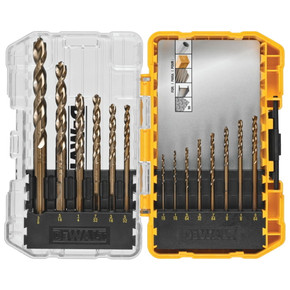 Dewalt Industrial Cobalt Drill Bit Set - 14 pcs