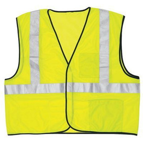 Safety Works Class Ii Mesh Safety Vest - Lime Green