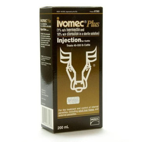 Ivomec Plus Ivermectin/clorsulon Injection For Cattle - 200 Ml