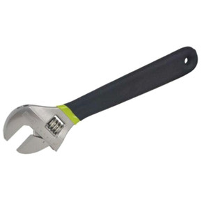 Master Mechanic Cushion Grip Handle Adjustable Wrench - 15"