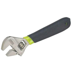 Master Mechanic Cushion Grip Handle Adjustable Wrench - 4"