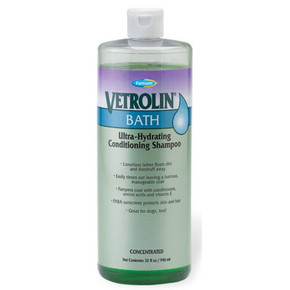 Farnam Vetrolin Bath Ultra-Hydrating Conditioning Shampoo - 32 oz Farnam Vetrolin Bath Ultra-Hydrating Conditioning Shampoo - 32 oz