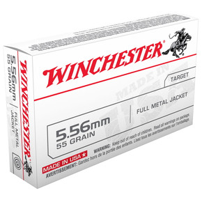 Usa 20 Round 5.56mm Winchester Ammo - 55gr
