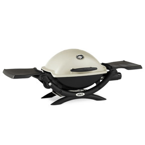 Weber Q1200 Portable Propane Gas Grill - Titanium