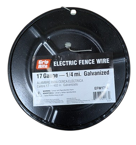 Grip Rite Galvanized Electric Fence Wire - 1/4 mi.