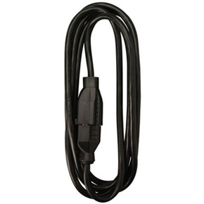 Master Electrician Black Round Vinyl Extension Cord - 15'