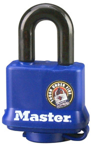 Master Lock Weatherproof Laminated Padlock - 1-9/16"