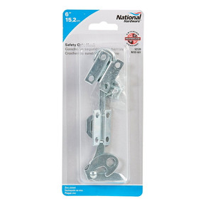 National Hardware Zinc Plated Steel Safety Gate Hook - 6"