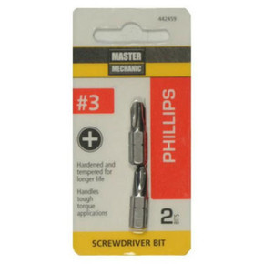 Master Mechanic Phillips Insert Bit Tip - 2 qt Master Mechanic Phillips Insert Bit Tip - 2 qt