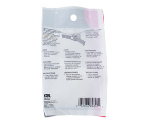 Gardner Bender Adhesive Base Plastic Kwik Clip - 3/4" - 2 pk Gardner Bender Adhesive Base Plastic Kwik Clip - 3/4" - 2 pk