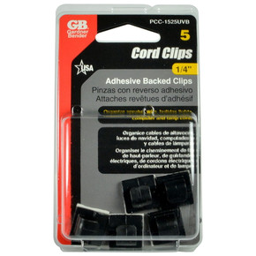 Gardner Bender Uvb Black Plastic Cable Clamp - 1/4" - 18 pk Gardner Bender Uvb Black Plastic Cable Clamp - 1/4" - 18 pk