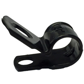 Gardner Bender Uvb Black Plastic Cable Clamp - 1/4" - 18 pk