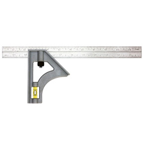 Johnson Level Structo-cast Combination Square - 12"