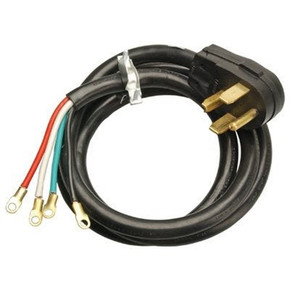 Master Electrician 10/4 Srdt Black Dryer Cord - 4' Master Electrician 10/4 Srdt Black Dryer Cord - 4'