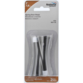 National Hardware Oil Rubbed Bronze Spring Door Stop - 3"