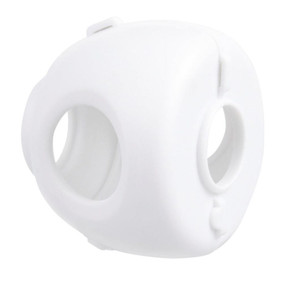 Safety 1st Grip 'n Twist White Plastic Door Knob Cover - 4 Pk