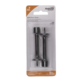 National Hardware Oil Rubbed Bronze Rigid Door Stop - 3"