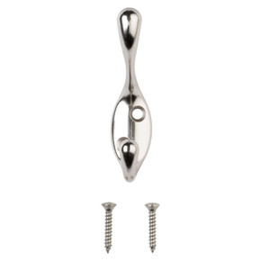 National Hardware Satin Nickel Heavy Duty Coat/hat Hook