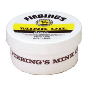 Fiebing's Mink Oil Paste For Leather & Vinyl Articles - 6 Oz Fiebing's Mink Oil Paste For Leather & Vinyl Articles - 6 Oz