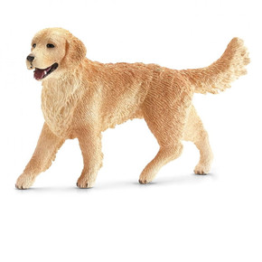 Schleich Golden Retriever Female Figurine - 3/4" X 3" X 2"